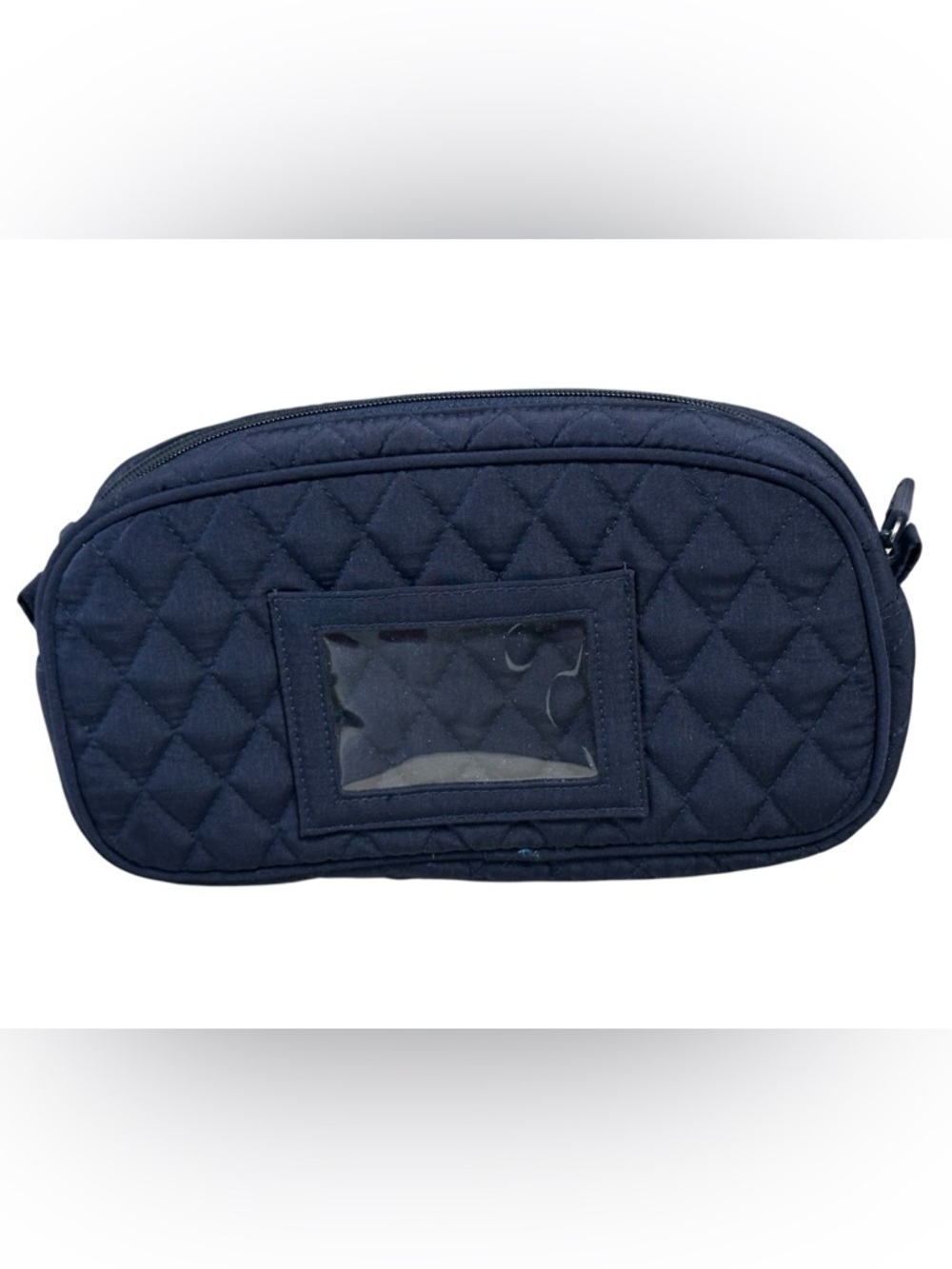 Vera Bradley Classic Navy Microfiber Cosmetic & medicine Travel Bag